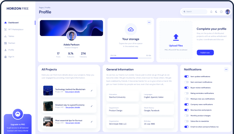 dashboard