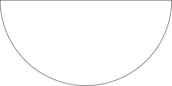 Half-circle-line-shape