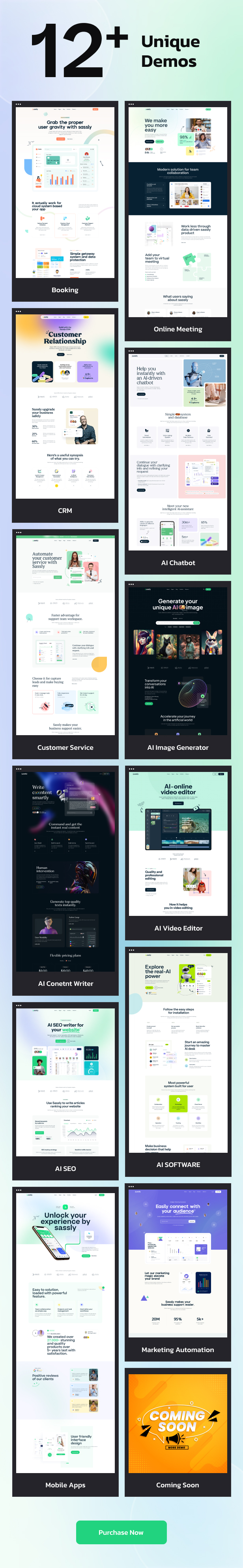 Sassly |  SaaS & Tech Startup HTML Template - 2