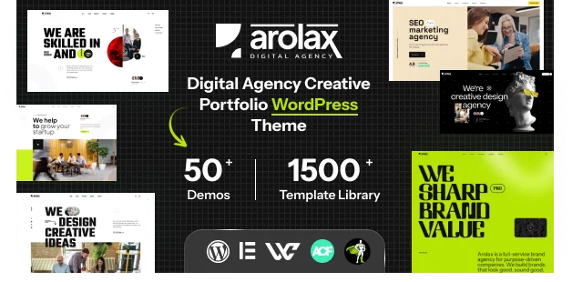 Arolax Best Modern Agency WordPress Themes