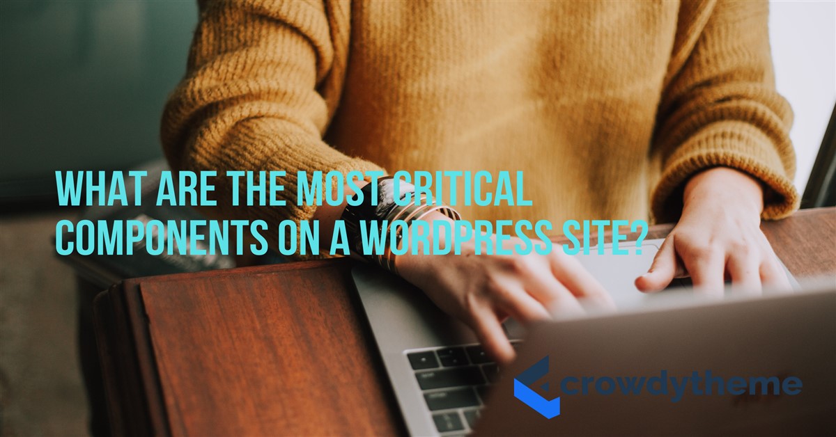 What Are the Most Critical Components on a WordPress Site